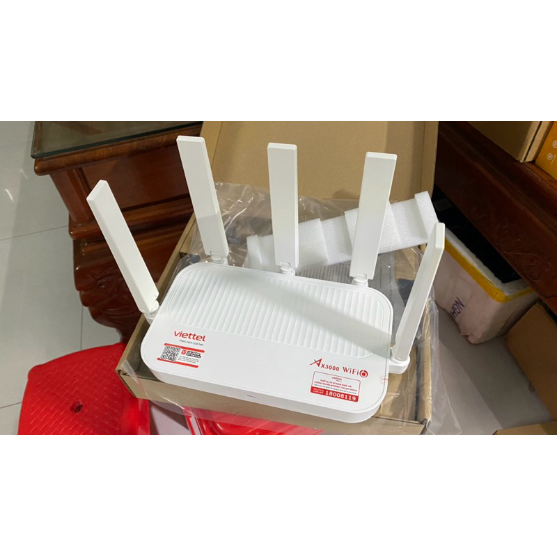 ZTE HV 3601P V9.3  WIFI 6 CHUẨN AX3000 5 râu fw brazin hoặc fpt chỉ bán cho ktv khách kg rành kg mua