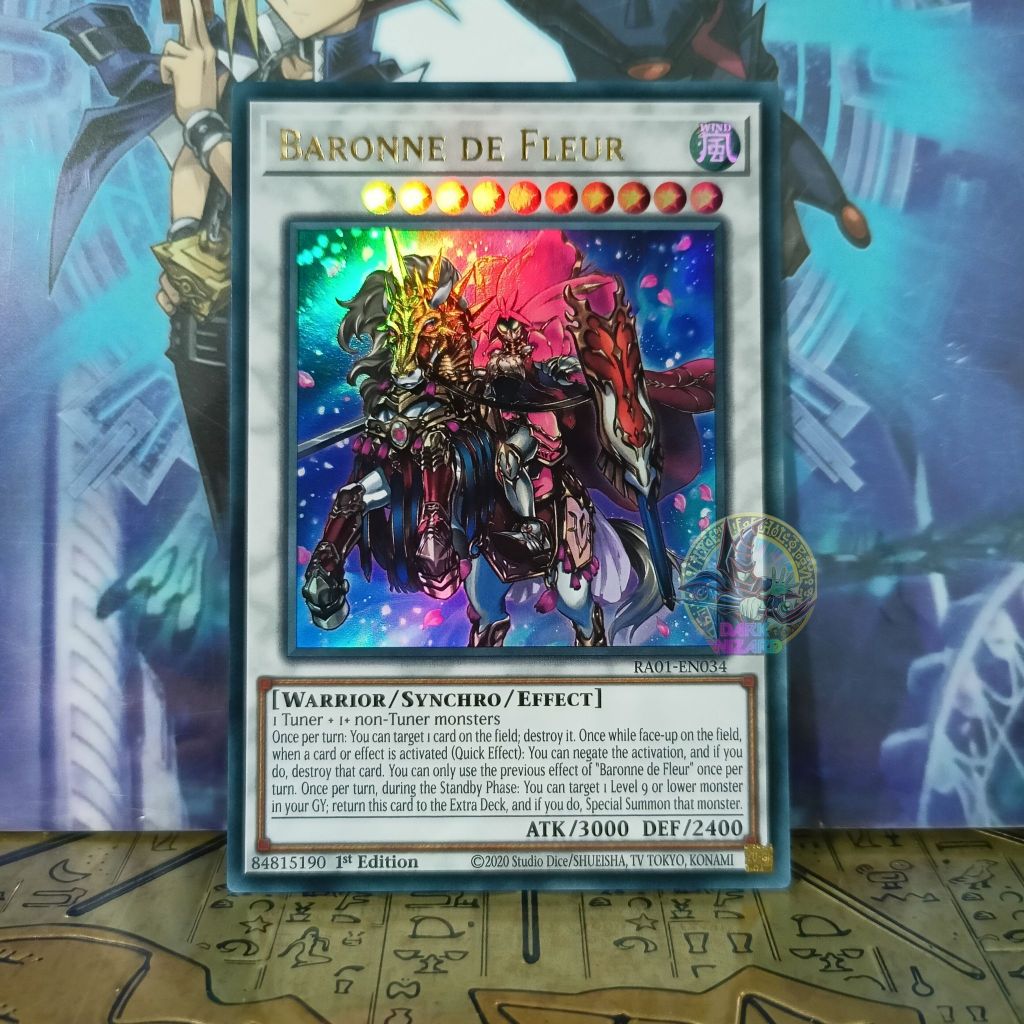 Baronne de Fleur – RA01-EN034 – Ultra Rare [Thẻ bài Yugioh]
