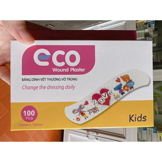 Băng cá nhân ECO (hộp 100 cái)