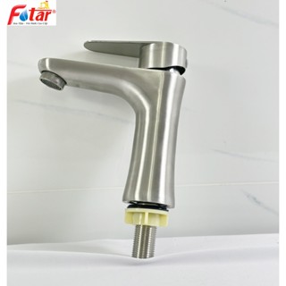  Vòi bồn rửa măt·Vòi rửa mặt Lavabo Lạnh inox  N6000  N6123 Fotar vòi đặt trên mặt lavab 