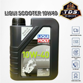 Nhớt Tay Ga Liqui Moly Scooter MB 4T 10W40 Nhớt tổng hợp cao cấp  dầu nhớt dầu
