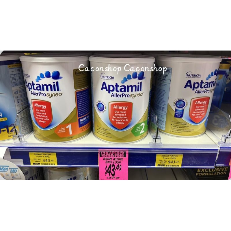 Sữa Aptamil AllerPro Syneo Úc số 1 900g
