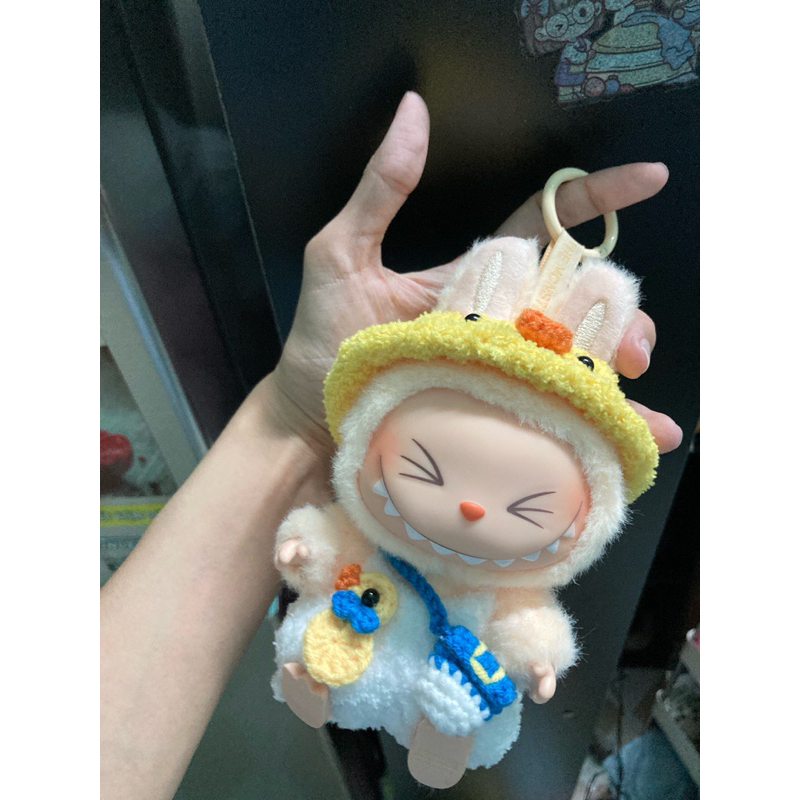 quần áo len cho labubu bộ vịt cho labubu v1 v2 giá rẻ quần áo cho labubu