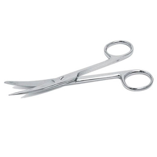 Kéo 10 cm cong 2 đầu nhọn