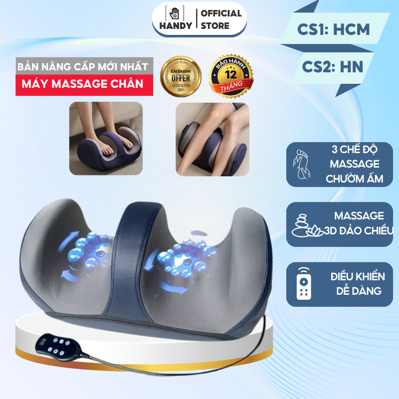 Máy Massage Chân Bấm Huyệt DELADEP Nhiều Chế Độ Massage Chườm Nóng Hiệu Quả Massage Nhiều Vùng Chườm Nóng MSC02