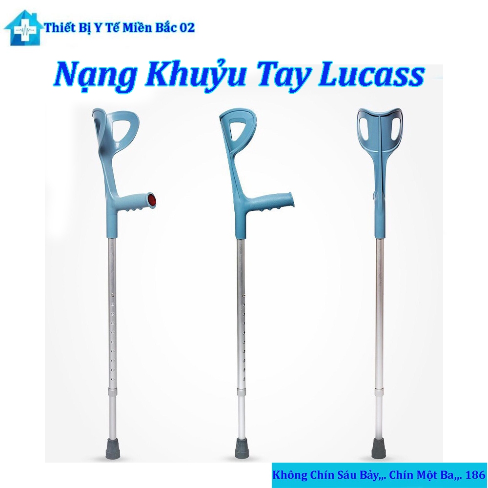 Nạng Khuỷu Tay Lucass 01 Chiếc