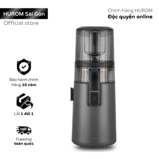   HCM CHÍNH HÃNG BẢO HÀNH 10 NĂM - MÁY ÉP CHẬM HUROM H410   H72FT  MÀU XÁM 