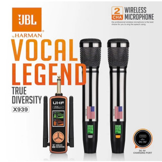 Micro Không Dây Đa Năng Jbl X939.Mẫu Mới,Chất Âm Cải Tiến Vượt Trội, Phù Hợp Cho Dàn Karaoke Gia Đình Amply,Loa Di Động.