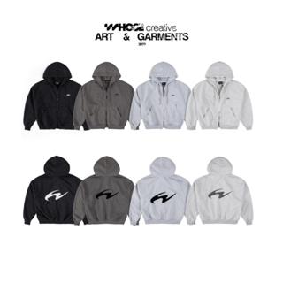 RUFFLE HOODIE ZIP - Áo khoác thêu xù khoá kéo 2 đầu (Có túi trong) Whose Studio