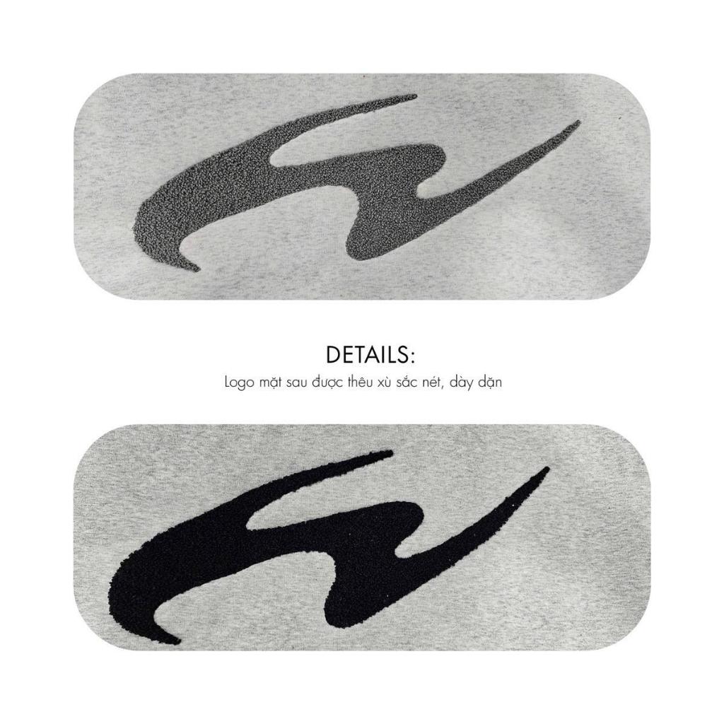 RUFFLE HOODIE ZIP - Áo khoác thêu xù khoá kéo 2 đầu (Có túi trong) Whose Studio | BigBuy360 - bigbuy360.vn