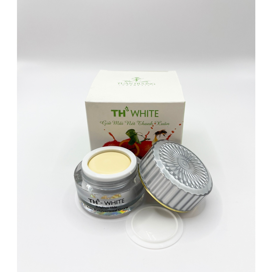 TH-WHITE Kem mụn thâm sẹo trắng da se khít chân lông 8g