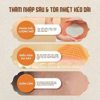 Miếng Dán Tan Mỡ Bụng 42 Độ C Spa Gel Patch