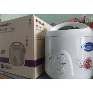 Nồi Cơm Điện Sharp KS-11ET - 600W - 485W - 1Lít - Hàng Thái Lan