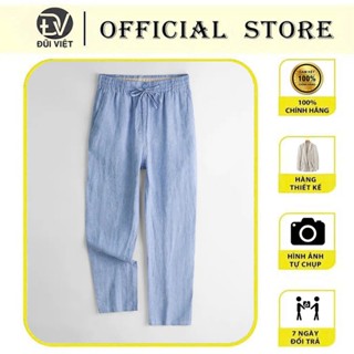 Quần Dài Nam Đũi Việt Quần Dài Đi Biển Chất Đũi Linen Mềm Mát Thấm Hút Mồ Hôi Nhiều Màu Lựa Chọn
