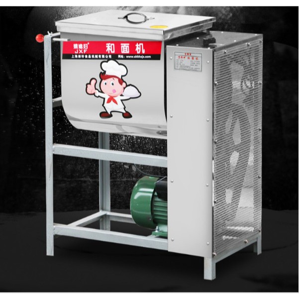 Máy trộn bột, trộn bột ướt, thực phẩm, trộn thịt, rau củ nằm ngang năng suất 5-20kg