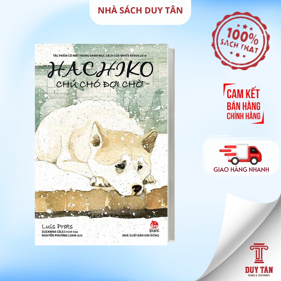 Sách - Hachiko, Chú chó đợi chờ (Bìa mềm) - NXB Kim Đồng
