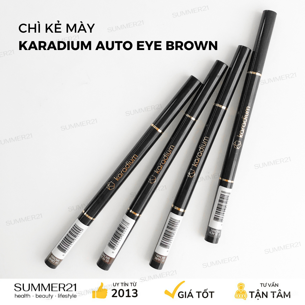 Chì kẻ mày Karadium auto eye Brown Pencil
