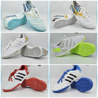 Giày Đá Bóng Nam Nữ Đế Bằng (Đế IC) Chuyên Sân Sàn Futsal -  Chất Liệu Da Cao Cấp