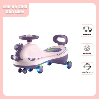Xe Lắc Cho Bé Kho Đồ Chơi Bảo Nam - Xe Chòi Chân Cho Bé Có Đèn Hình Thú Ngộ Nghĩnh