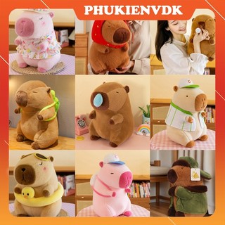  Gấu Bông Chuột Lang Nước Capybara Mềm Mại Cao Cấp Búp Bê Thú Nhồi Bông Đáng Yêu 