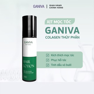 Xịt Mọc Tóc Collagen Thủy Phân Ganiva - Tinh Dầu Bưởi chống rụng - kích thích mọc tóc