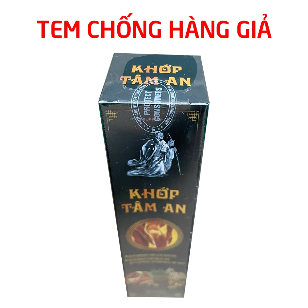 Viên sủi KHỚP TÂM AN giúp bổ sung dịch khớp, sụn khớp, giảm đau nhức xương khớp, viêm khớp - 20 viên