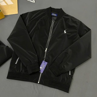 Áo Khoác Bomber Gió Nam RLX  Hình Ngựa In Nhiệt Cao Cấp, Áo Bomber 2 Lớp Dầy Dặn Form Đep Hottrend 2024