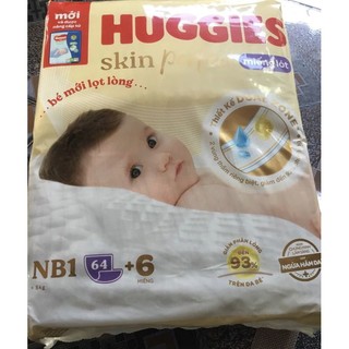 Miếng lót sơ sinh Huggies NB1 64M