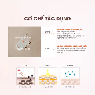 Kem dưỡng làm trắng da, mờ nám tích cực Reboncel Alpha Brightening Cream - 50ml