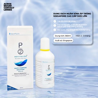   HOẢ TỐC SG  Dung dịch ngâm kính áp tròng Singapore size lớn 360ml – SINGAPORE CONTACT LENS SOLUTION Opto-Pharm 