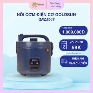 Nồi cơm điện cơ Goldsun lòng niêu 1.8L phủ chống dính chất liệu cao cấp GRC5046
