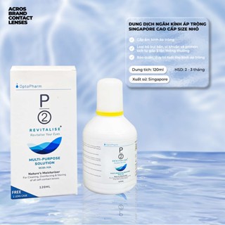  Dung dịch ngâm kính áp tròng Singapore cao cấp size nhỏ - SINGAPORE CONTACT LENS SOLUTION  120ml 1 chai  
