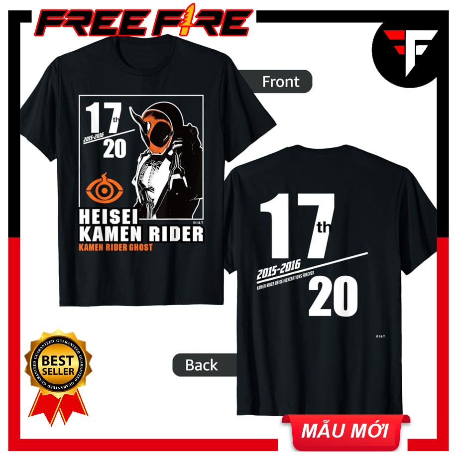 Áo Phông Kamen Rider Ghost Heisei Rider Anniversary | KAMEN RIDER FASHION