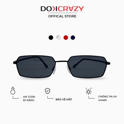 Kính mát DOKCRAZY ANDREW Thời Trang, Cá Tính Chống UV400 Tia Cực Tím Hot Trend Hàn Quốc, Hiện Đại
