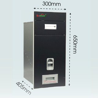 Thùng gạo inox 304 thông minh lắp tủ bếp mặt kính cường lượng bản mới 2025