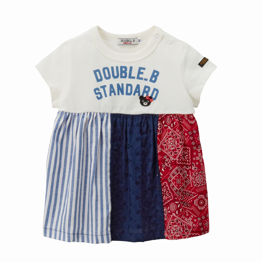 Áo thun, 100% cotton, T-SHIRT, MIKIHOUSE, [62-5207-262]