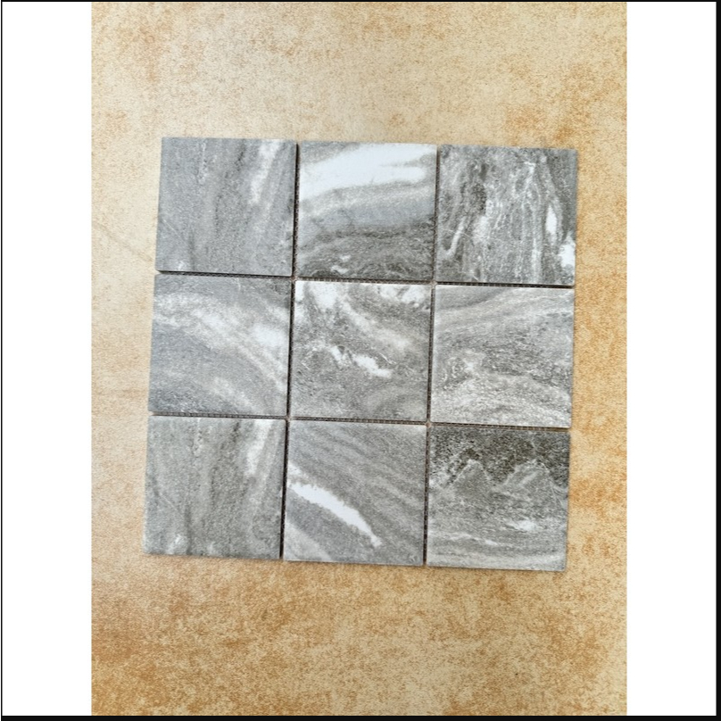 Gạch mosaic thẻ vuông 10x10 G7T035 màu sắc tươi sáng, chống trơn trượt, bền, đa dạng mẫu, ốp lát khá