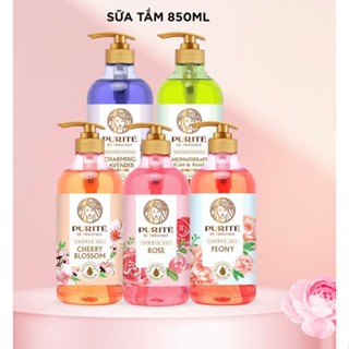 Sữa Tắm Purite 850ml Đủ Mùi Hương