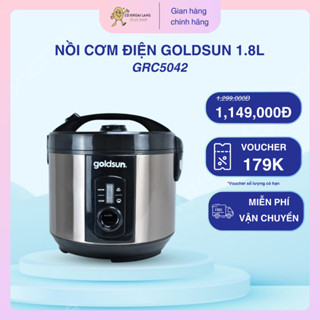 Nồi cơm điện lòng niêu Goldsun GRC5042 - dung tích 1.8L, lòng nồi dày tới 1.6mm, BH 12 tháng
