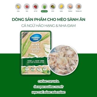 Thức ăn cho mèo Snappy Tom trái cây 70gr
