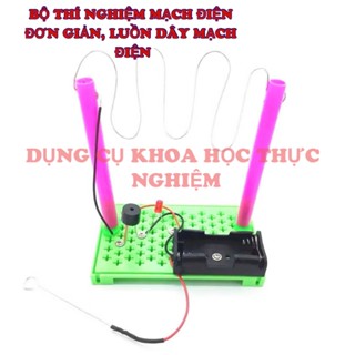 Bộ Lắp Ghép Mạch Điện Trò Chơi Luồn Dây, Mê Cung Điện Tử Giáo Dục Stem Steam - KH0471