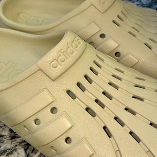 [CHÍNH HÃNG] DÉP ADIDAS ADILETTE CLOG - BEIGE - AUTH / REAL