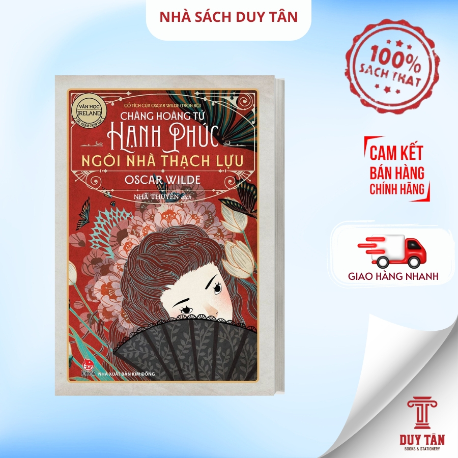 Sách - Cổ tích của Oscar Wilde (Trọn bộ): Chàng Hoàng Tử Hạnh Phúc - Ngôi Nhà Thạch Lựu - NXB Kim Đồ
