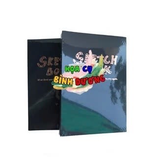 [BinhDuong] Sổ vẽ Sketch book nâu, đen A4, A5