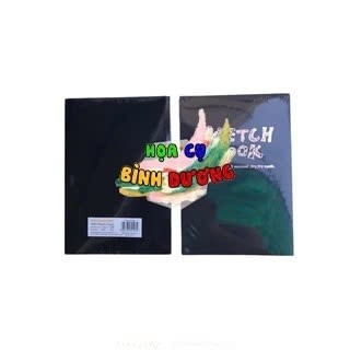 [BinhDuong] Sổ vẽ Sketch book nâu, đen A4, A5