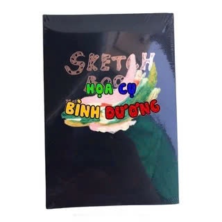 [BinhDuong] Sổ vẽ Sketch book nâu, đen A4, A5