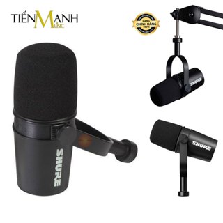   Chính Hãng  Micro Shure MV7-X Livestream Podcast Mic Thu Âm Phòng Thu MV7X Studio Microphone Biểu Diễn MV7 