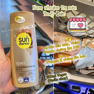   Mẫu mới  Kem nhuộm da nâu Sundance Đức tanning lotion dạng sữa thấm sâu dưỡng da - NỘI ĐỊA ĐỨC 