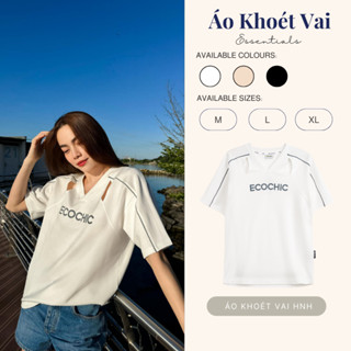 Áo Phông ECOCHIC BREAKTHROUGH TEE ESSENTIALS Local Brand Chính Hãng Unisex Form Rộng Oversize Premium Cotton 100% B031
