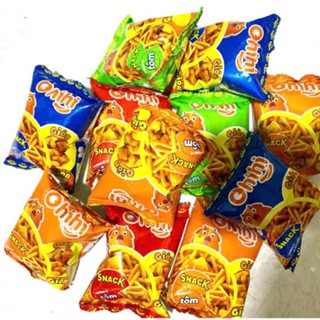 Combo 30 gói bánh snack que mini Ohihi Vị Tôm